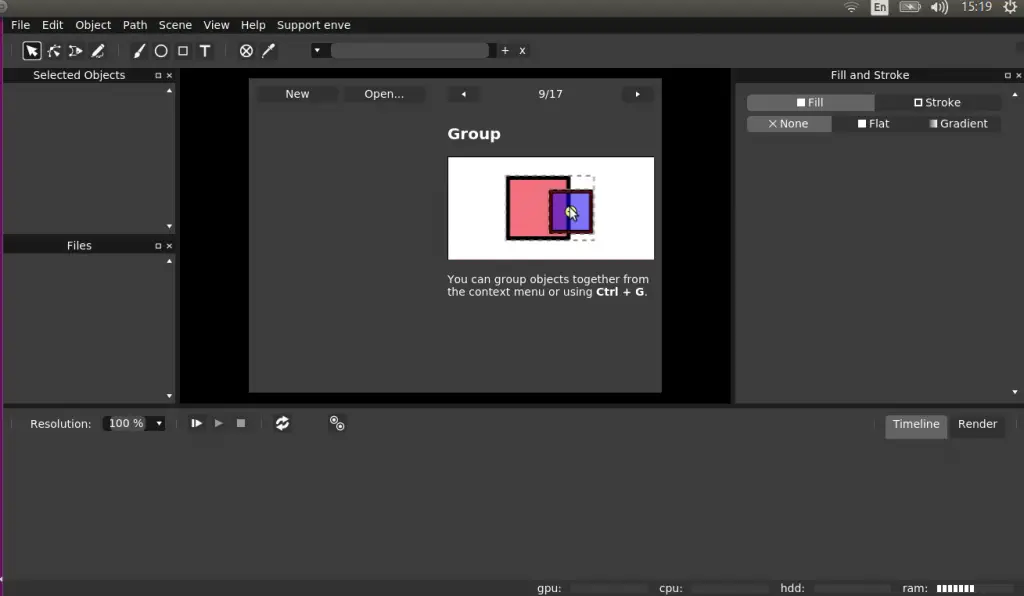 Features of Enve Open-source 2D Animation Software