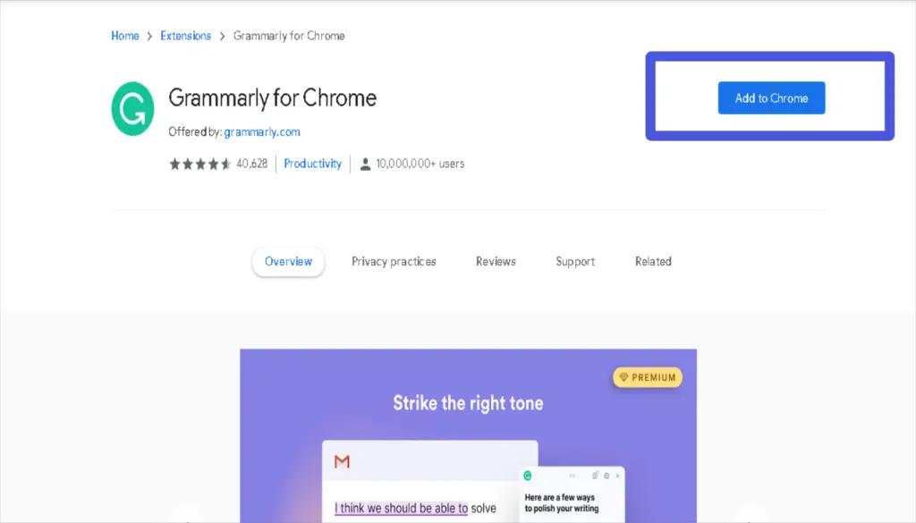 Google chrome extension add to chrome