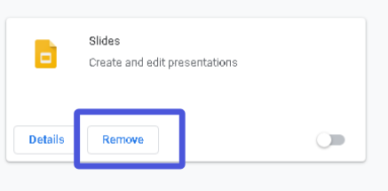 remove google chrome plugin or extension