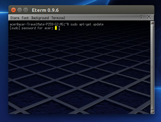 eterm terminal emulator