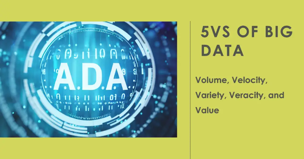 Understanding the 5Vs of Big Data