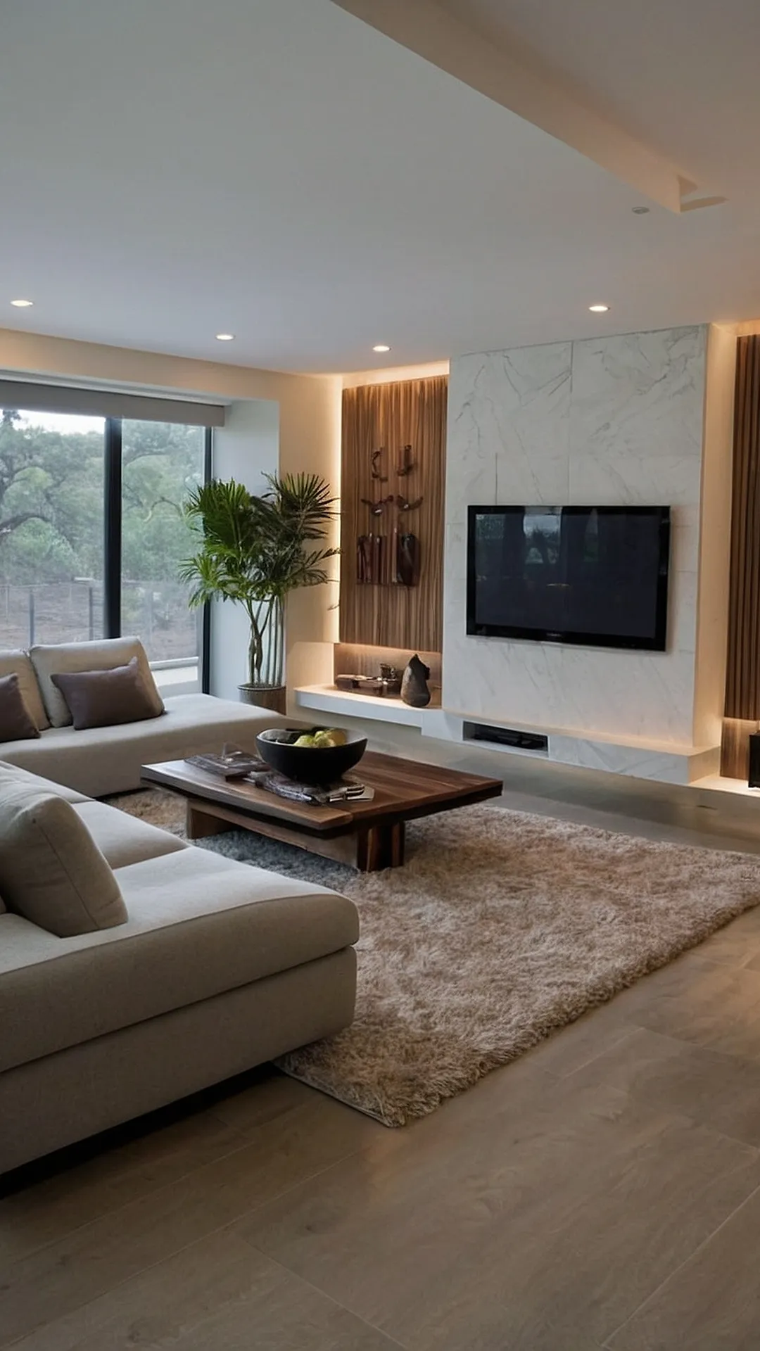 Trendy Tranquility: Modern Living Room Styles