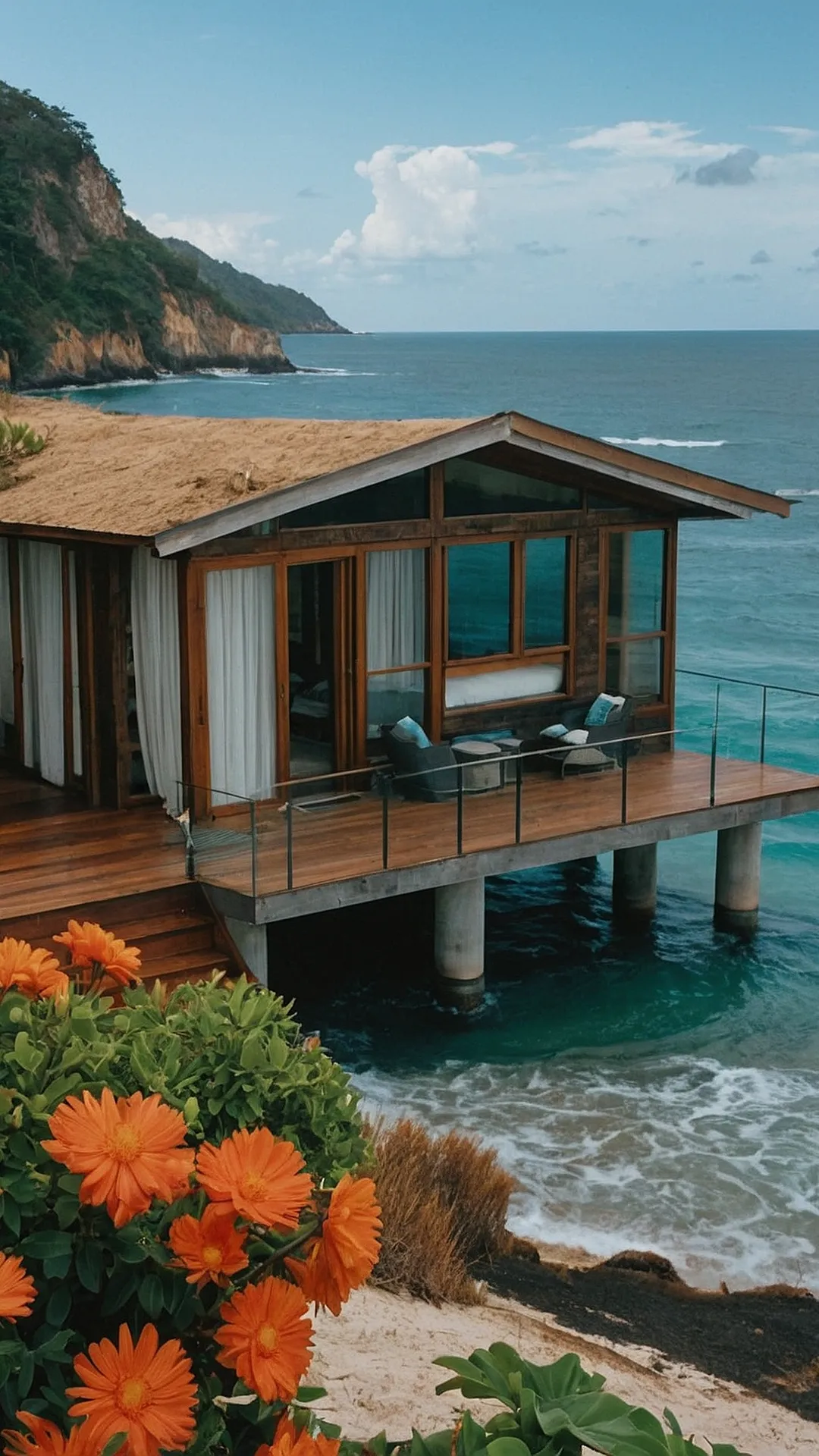 Waveside Wonders: Beach House Interior Ideas
