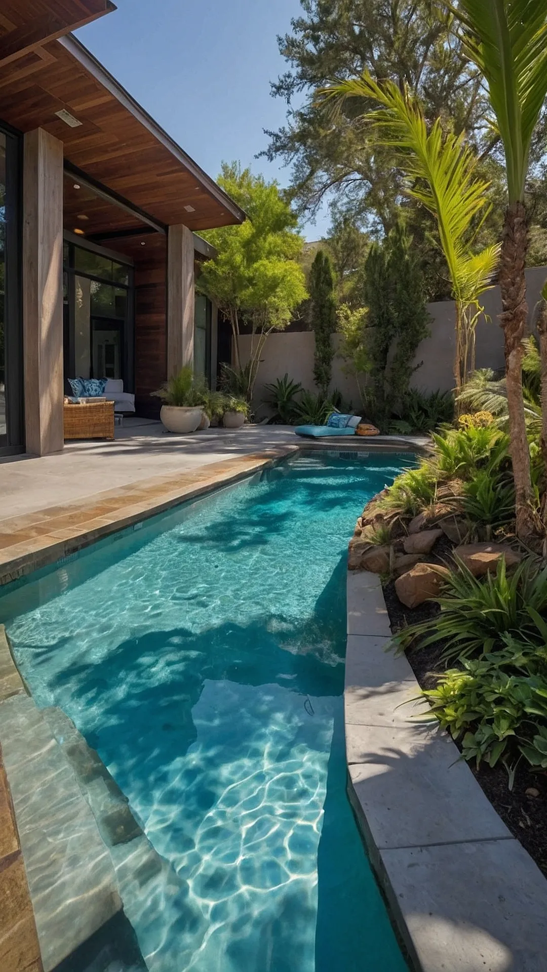 Petite Paradise: Creative Small Inground Pool Designs