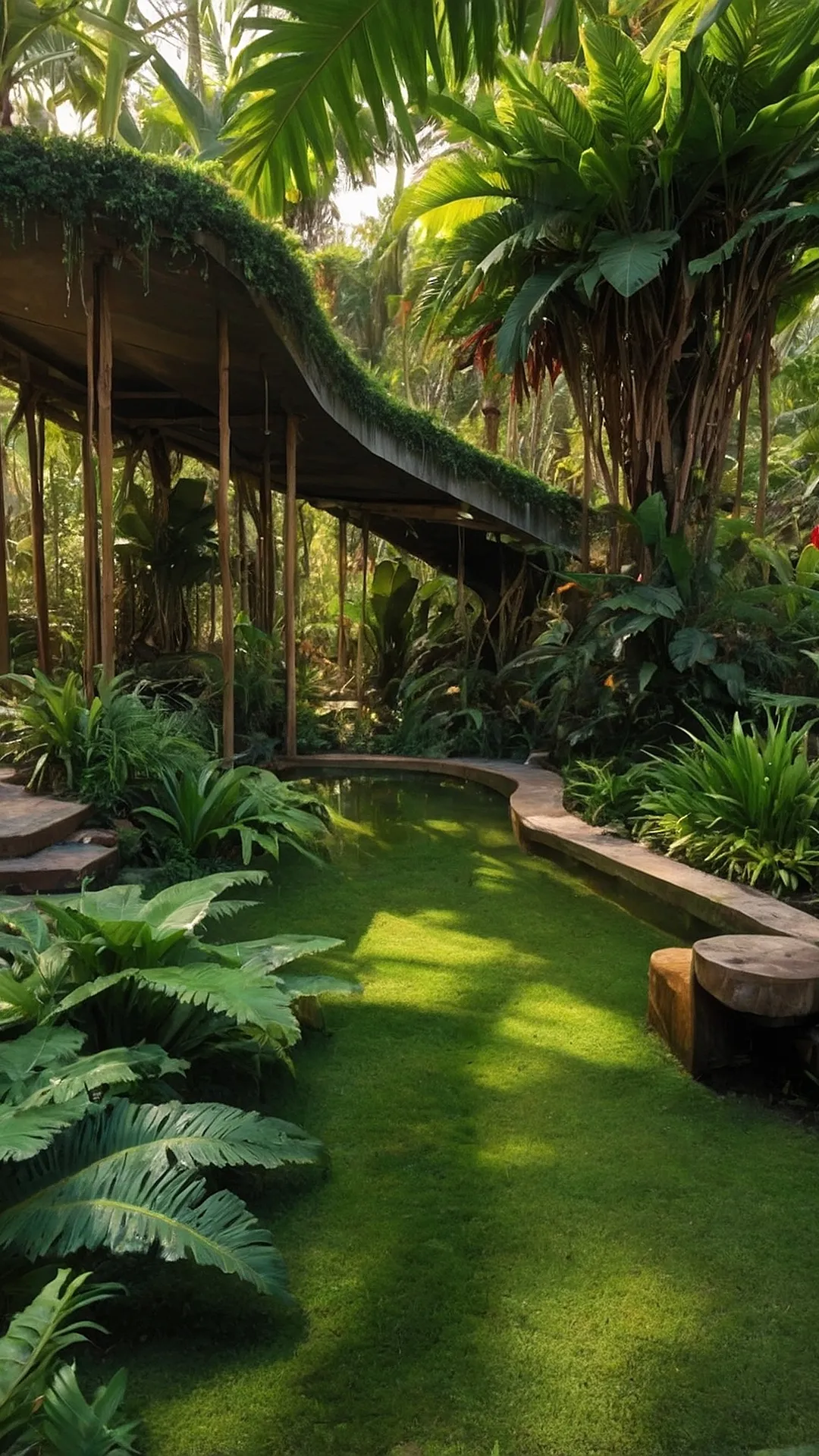 Tropical Paradise: Jungle Garden Delights