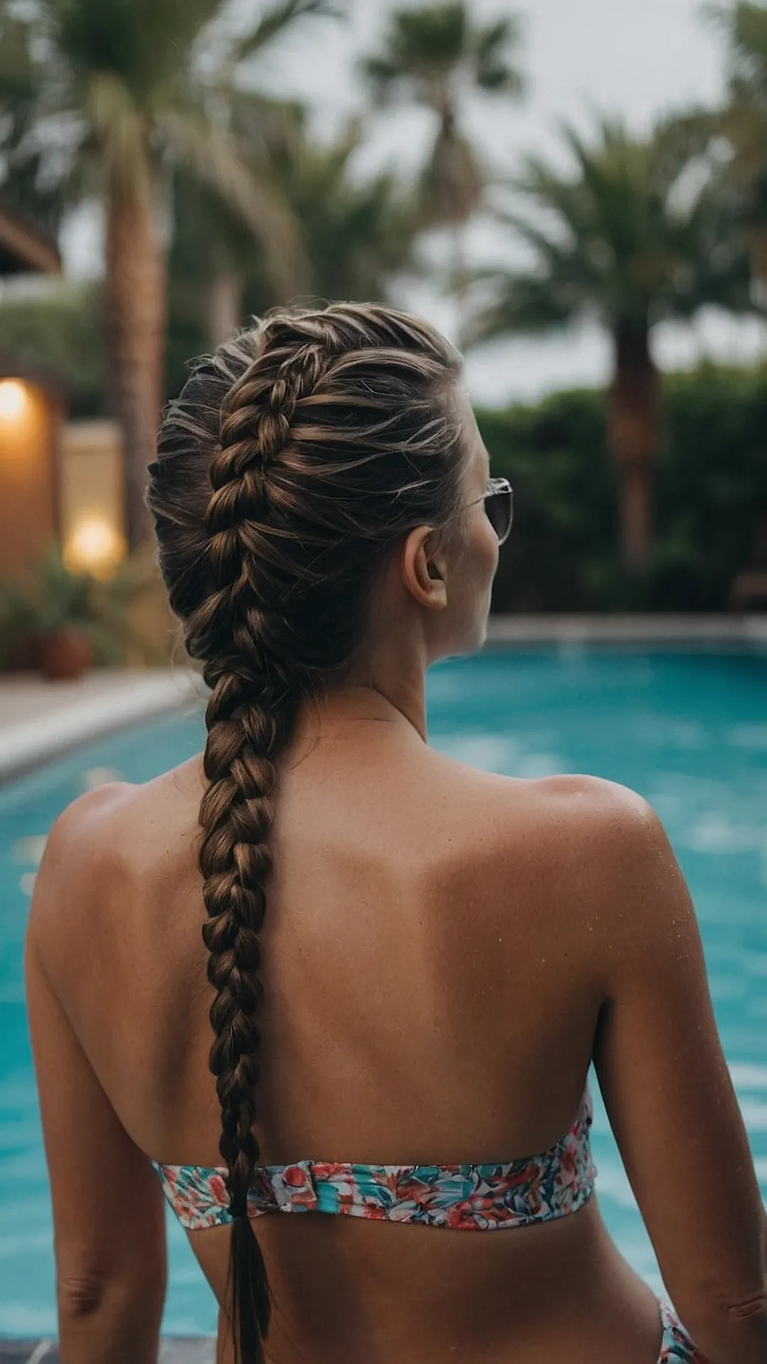 Trendy Tresses for Poolside Fun