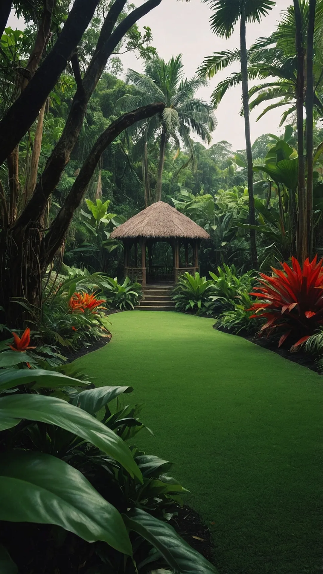 Foliage Fantasy: Jungle Garden Wonders