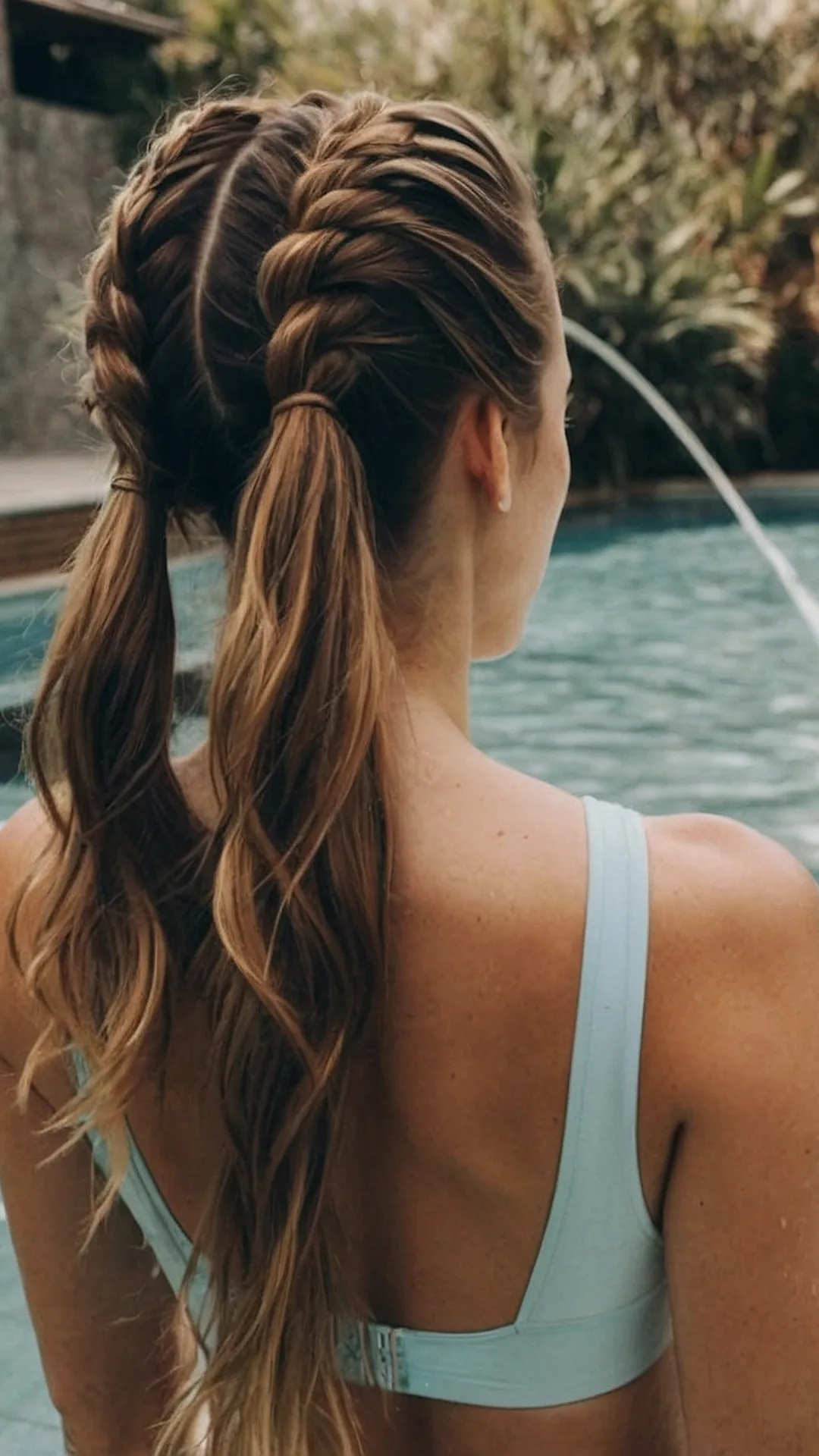 Stylish Summer Pool Hairdos