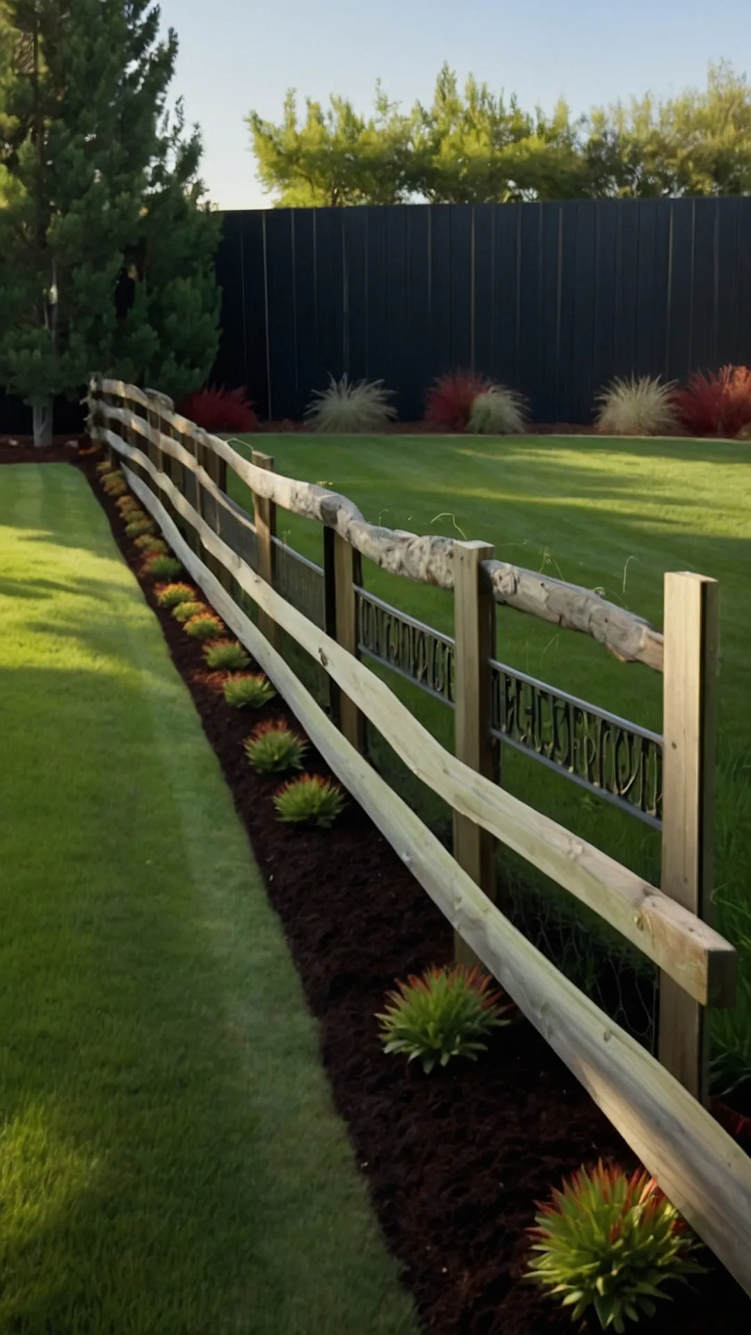 Bordering Beauty: Inspiring Fence Line Landscaping Ideas