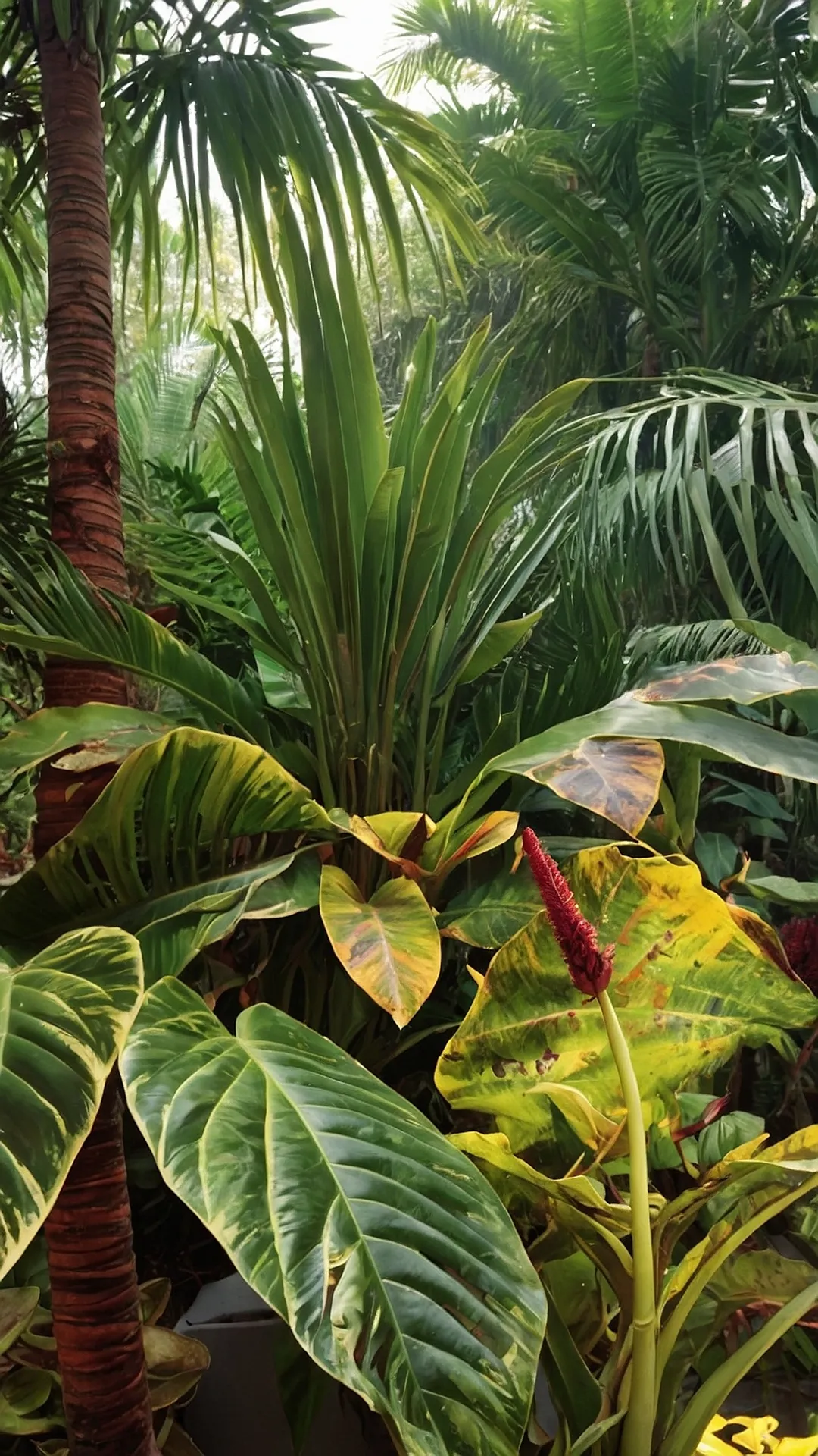 Radiant Tropical Oasis: Full Sun Beauties for Your Garden