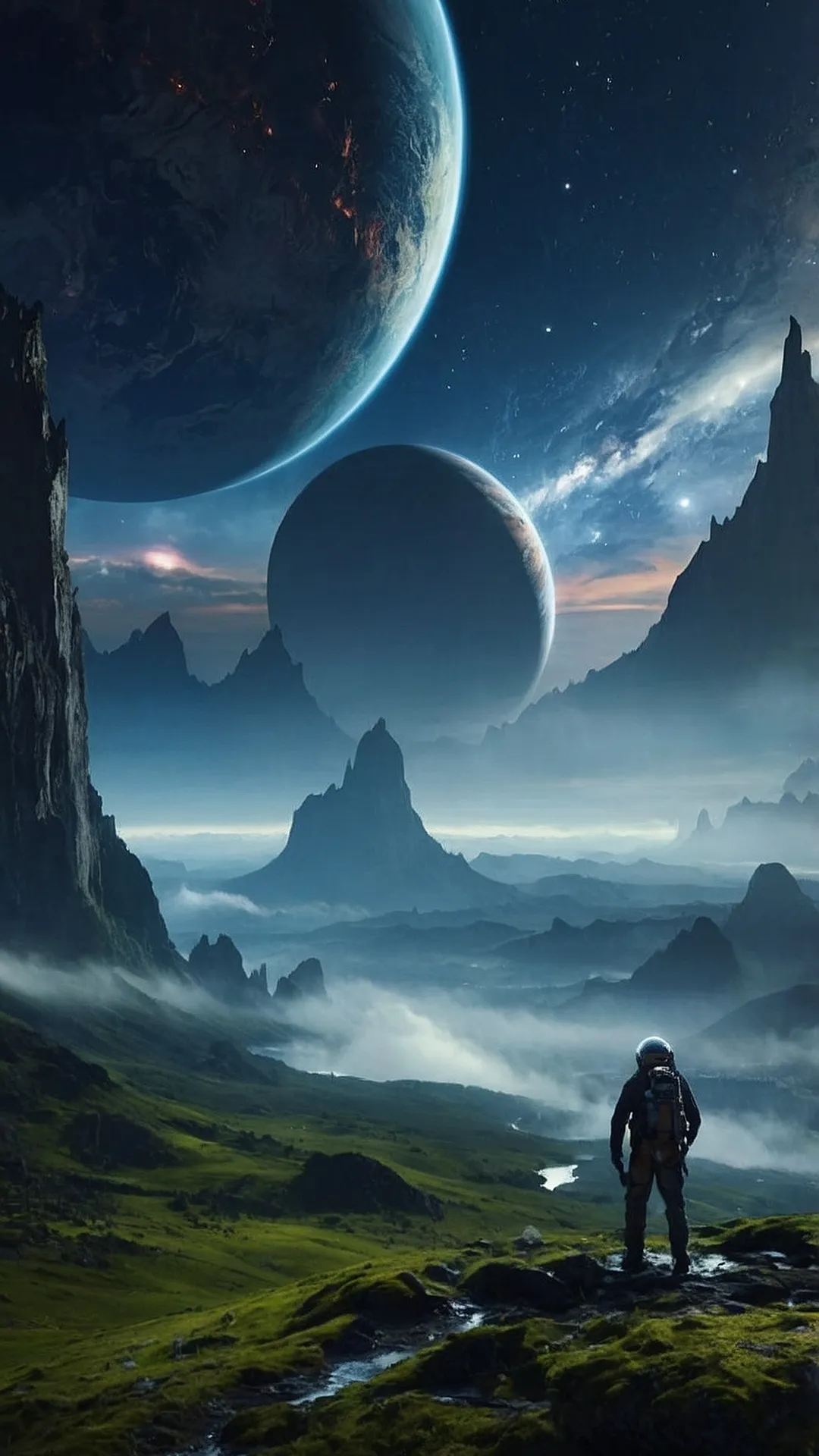 Cosmic Dreams: Planet Wallpaper