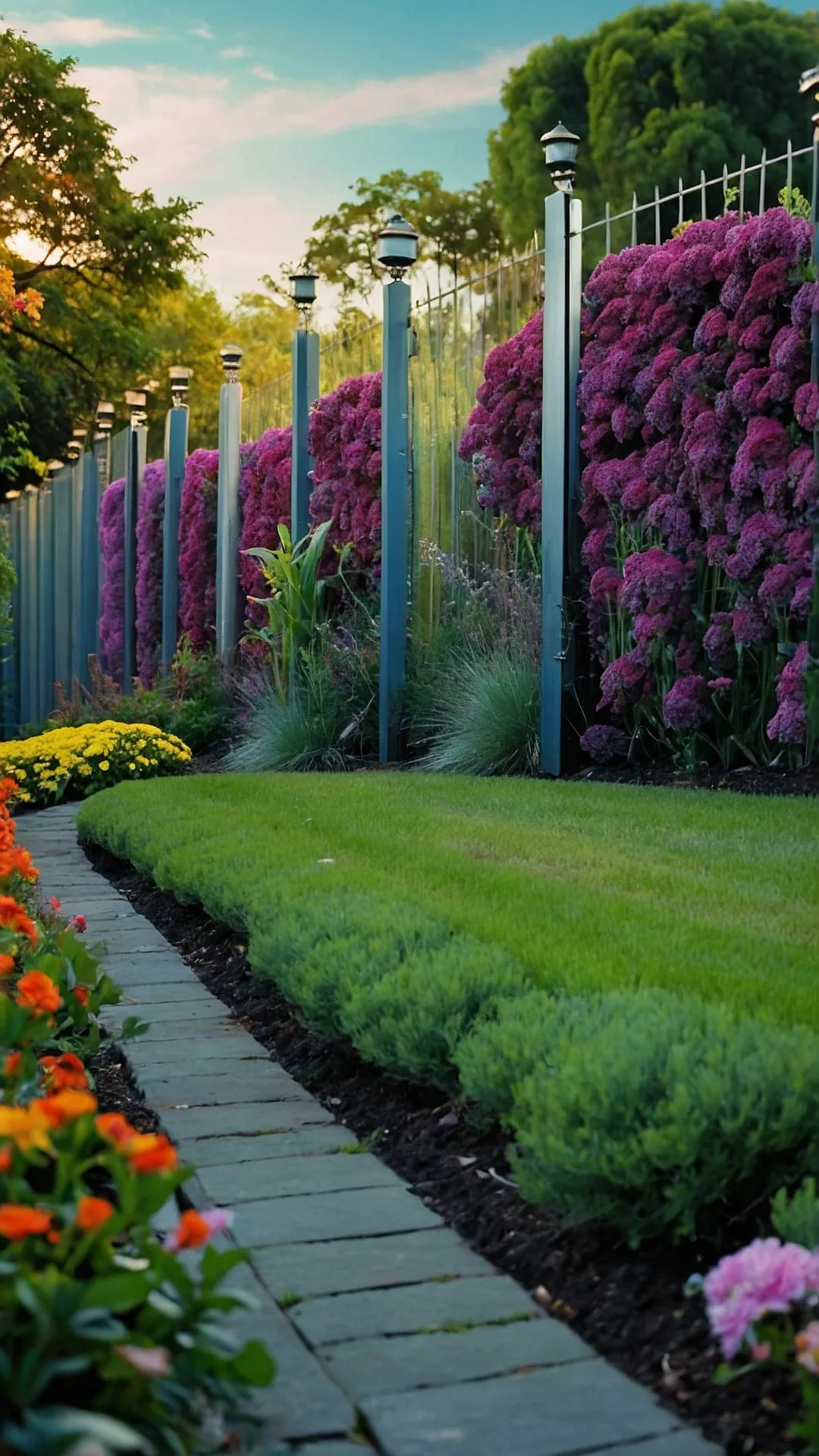 Perimeter Paradise: Transformative Fence Line Landscaping