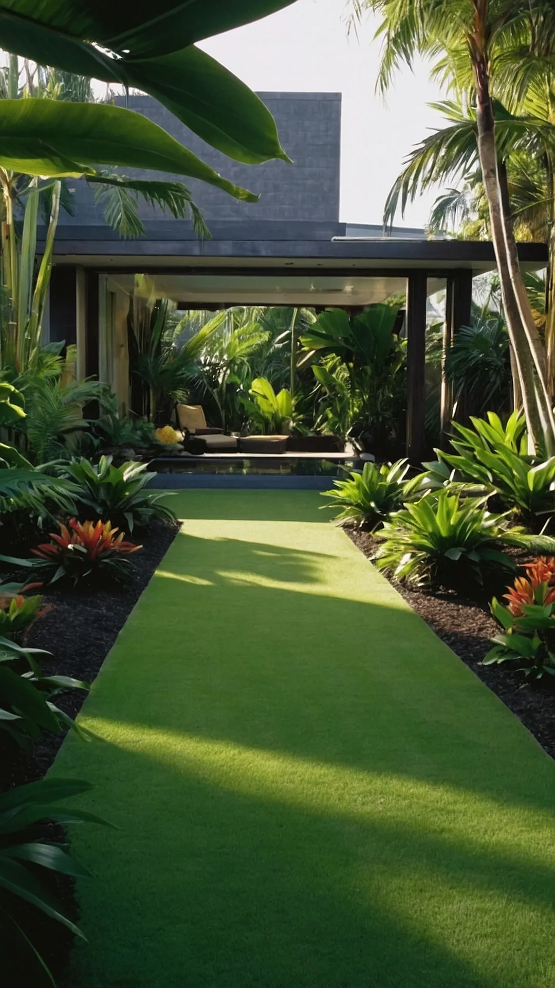 Tropic Splendor: Vibrant Landscape Design