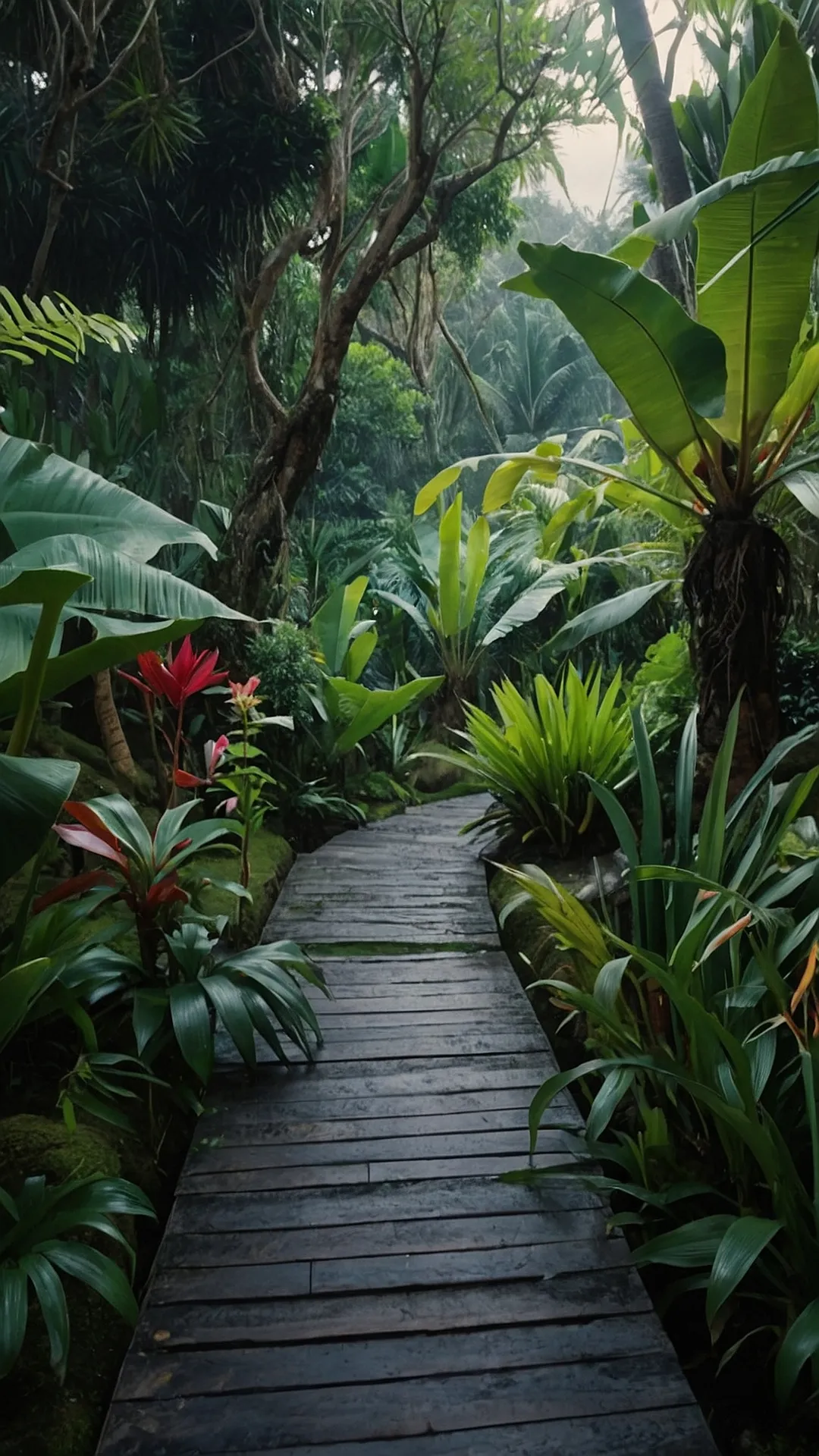 Tropical Escape: Bali Garden Escapades