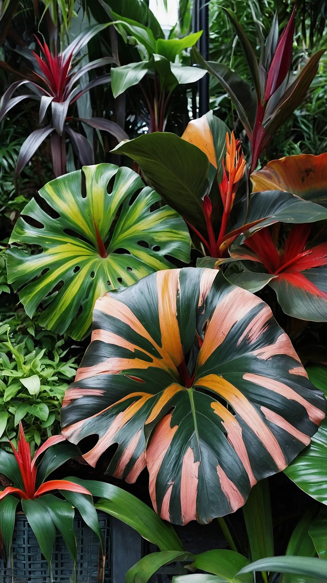 Sun-Kissed Serenity: Tropical Garden Delights