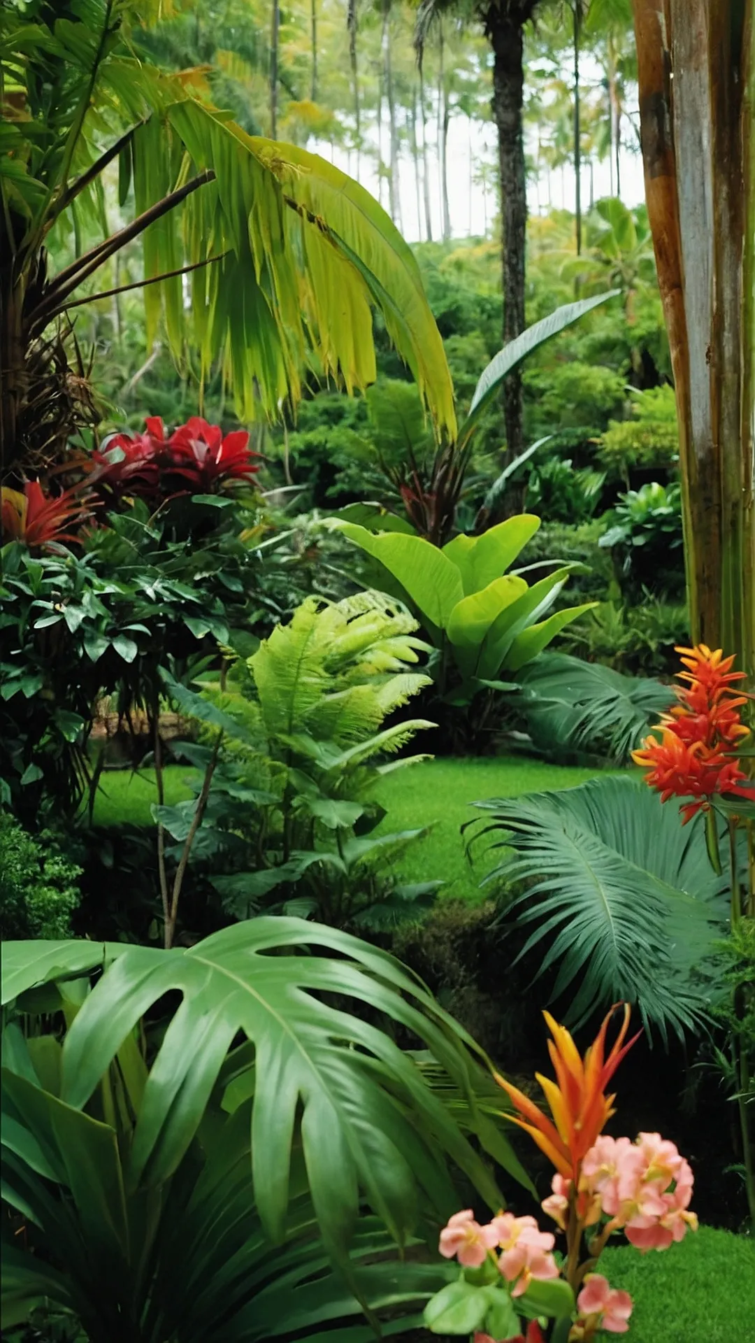 Tropical Rays of Sunshine: Outdoor Plants Thriving in Full Sun