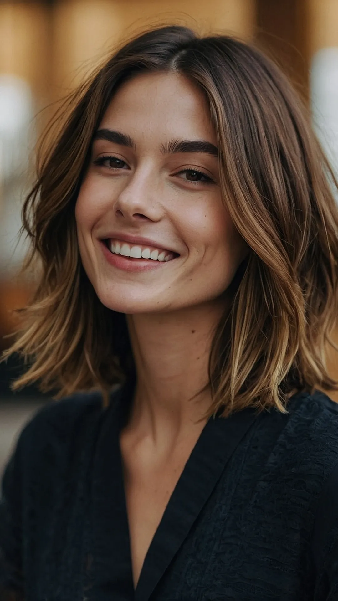 Locks of Layers: Shoulder Length Haircut Styles