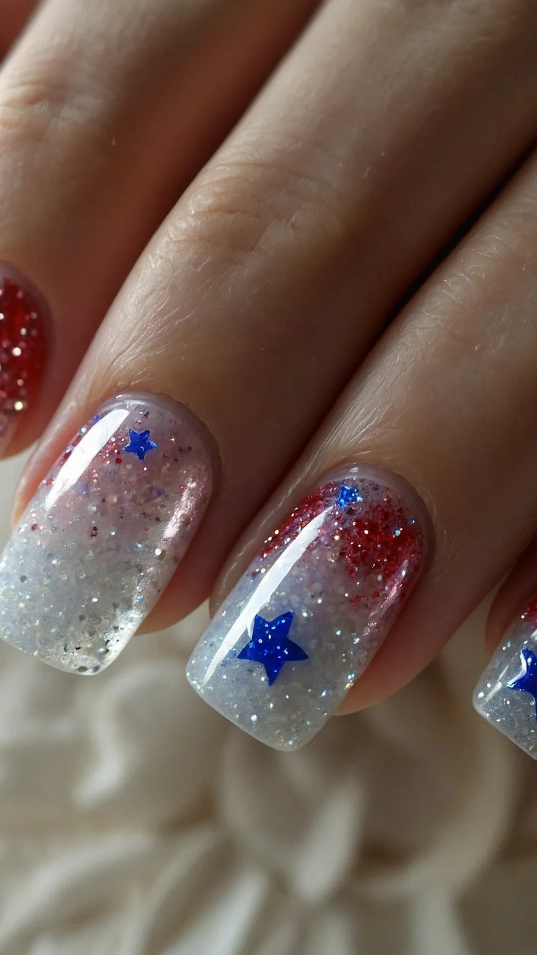 Old Glory Glamour: Unique 4th of July Nail Designs