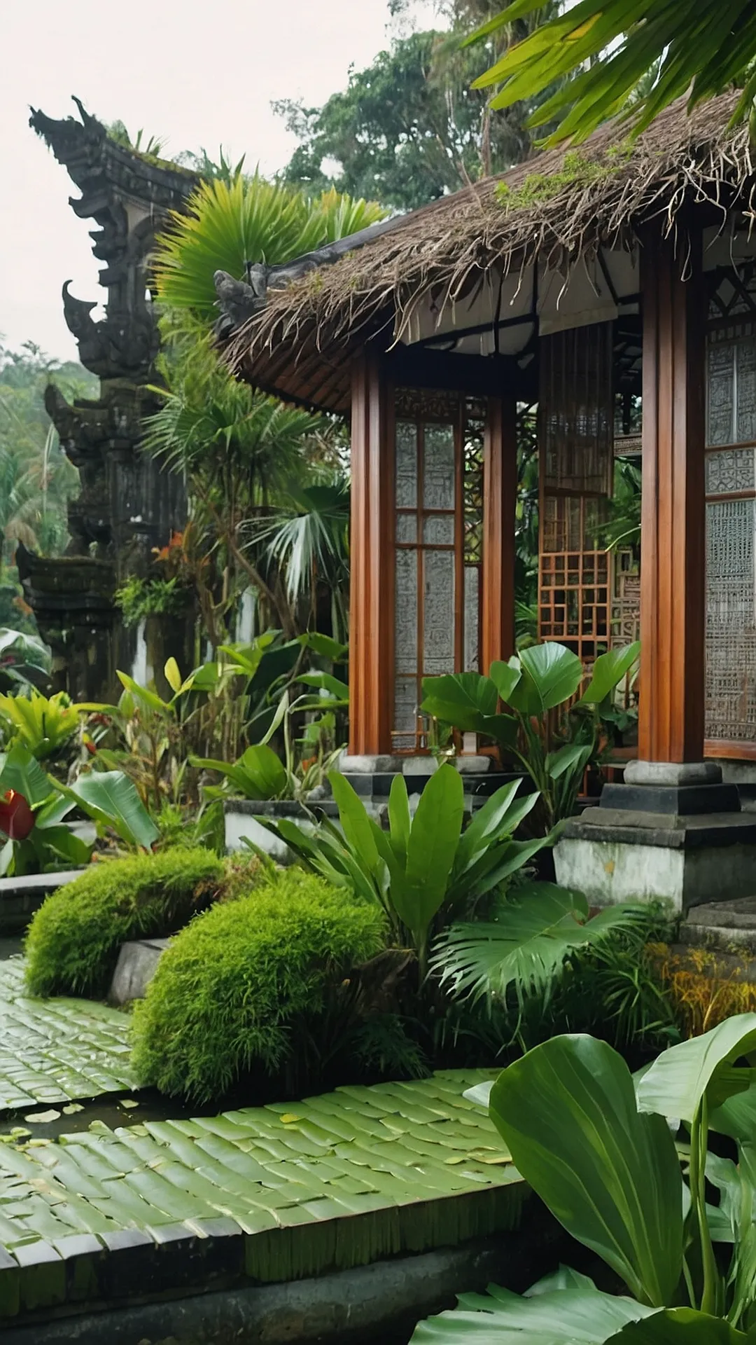 Serene Splendor: Tranquil Bali Garden Delights