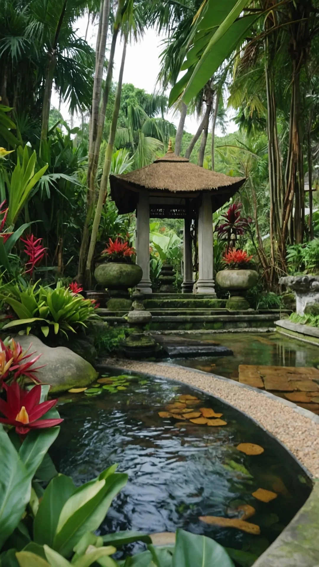 Nature's Tapestry: Bali Garden Visions