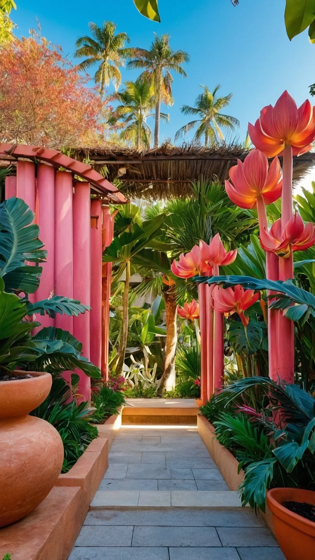 Tropical Zen: Backyard Serenity