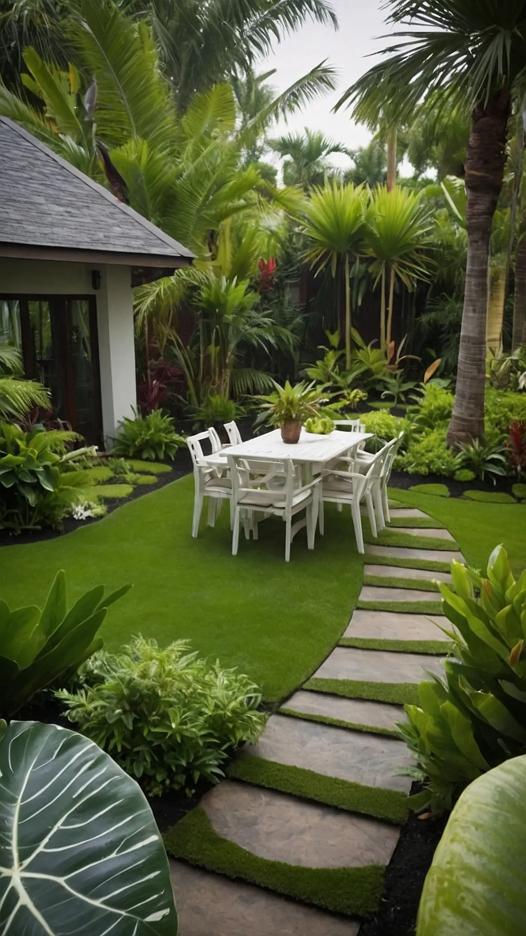 Sunny Delights: 15 Tropical Backyard Landscaping Ideas to Brighten Your ...