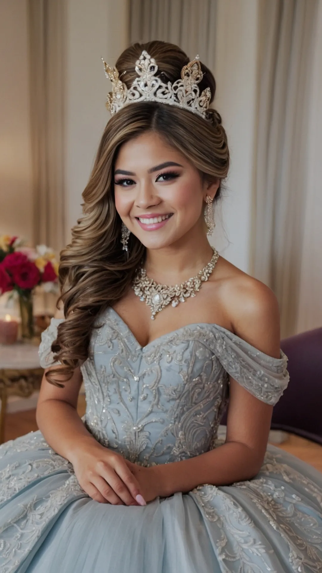 Crowning Glory: Quinceañera Hairdos Fit for a Queen