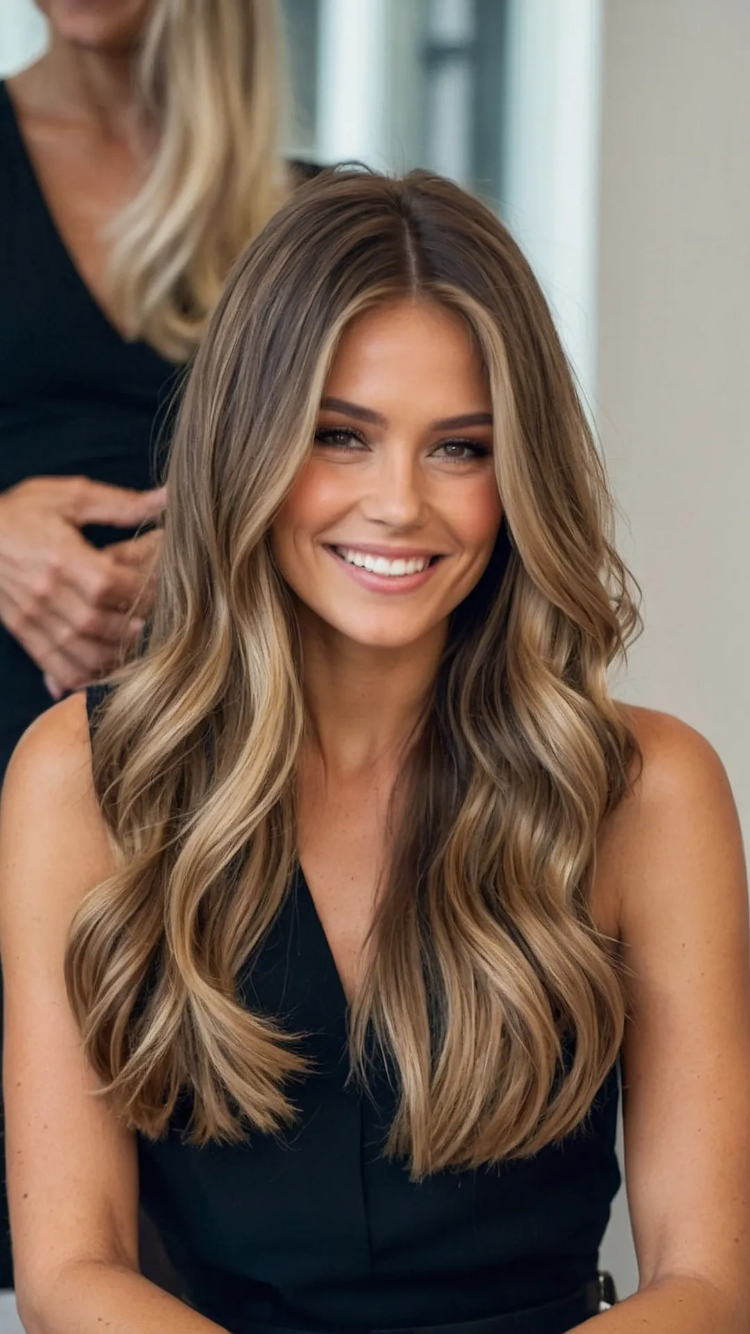 Captivating Bronde Tresses Showcase