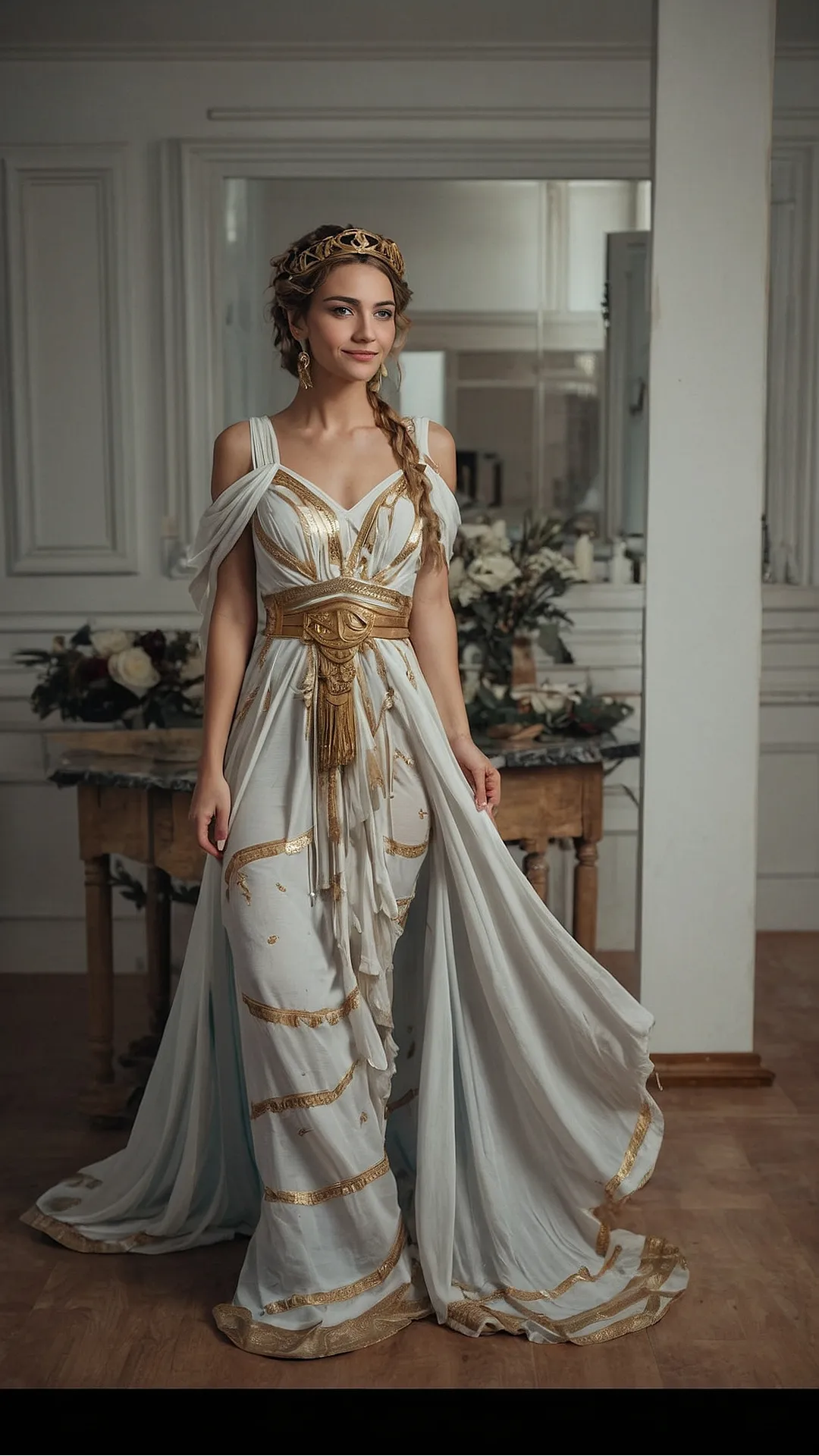 Mythical Couture: High-Fashion Goddess Looks