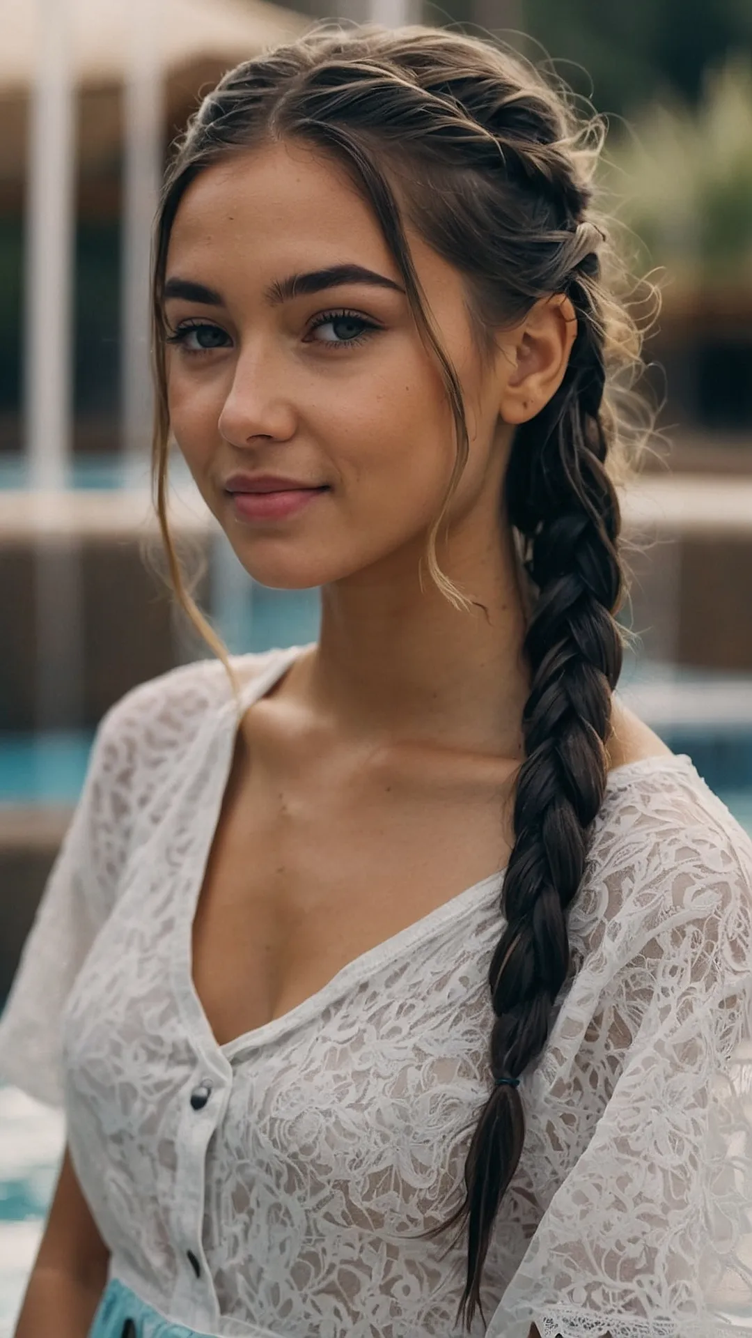 Ride the Waves: Hairstyles for Waterpark Fun