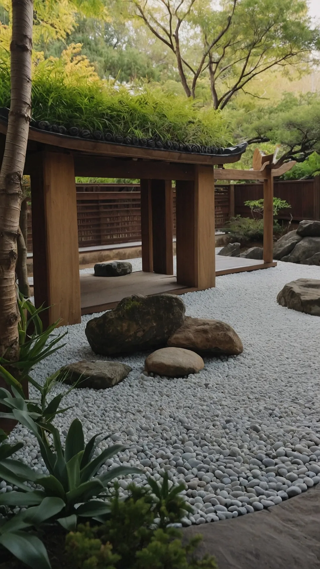 Harmonious Elements Incorporating Water Features in Zen Gardens