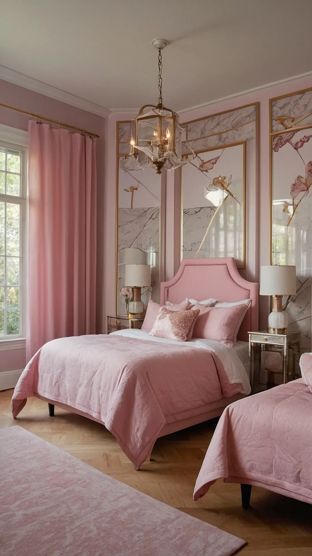 Serene Pink Bedroom Designs for a Relaxing Retreat