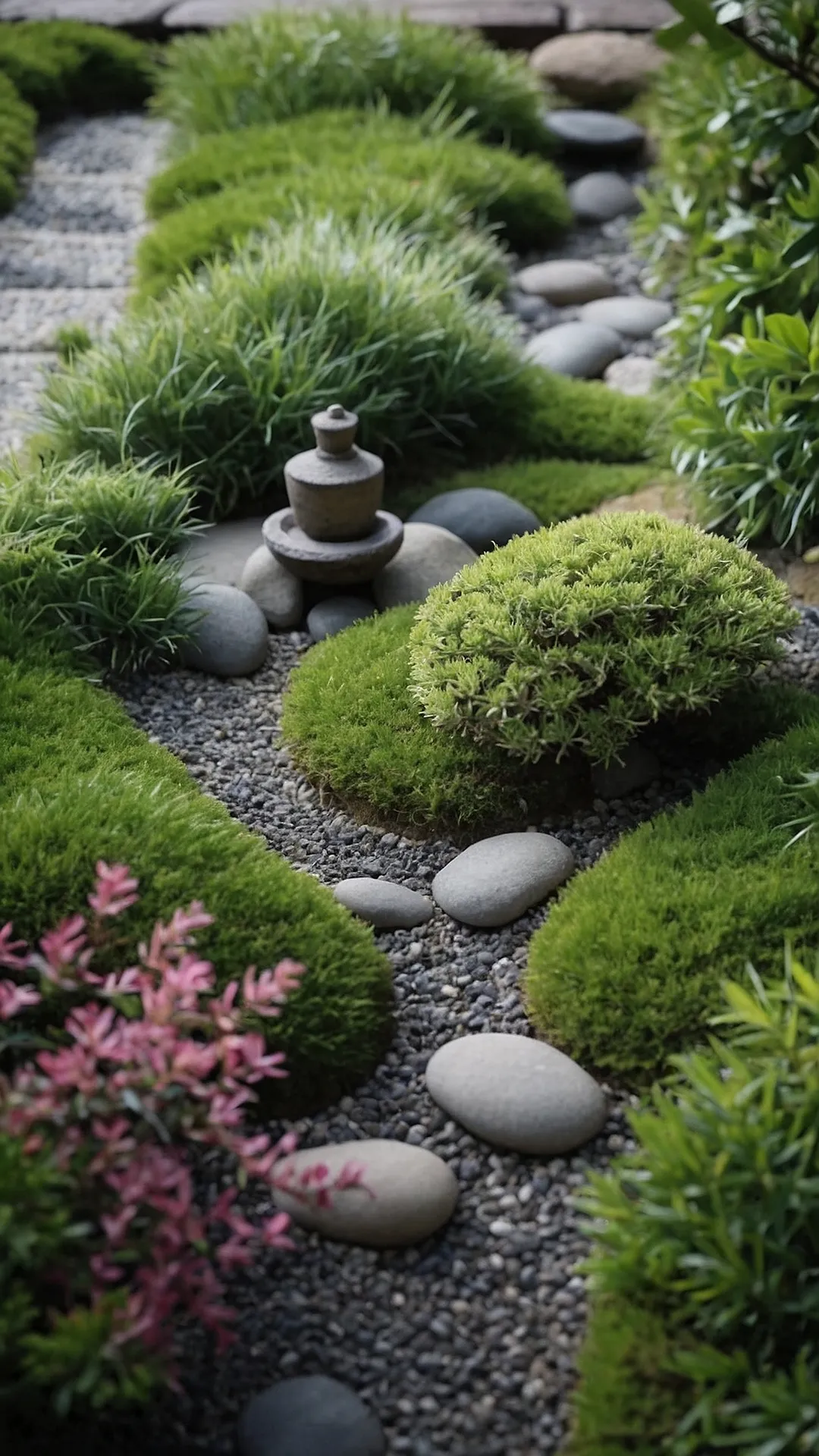 Stones and Sand Natural Materials for Zen Garden Inspiration