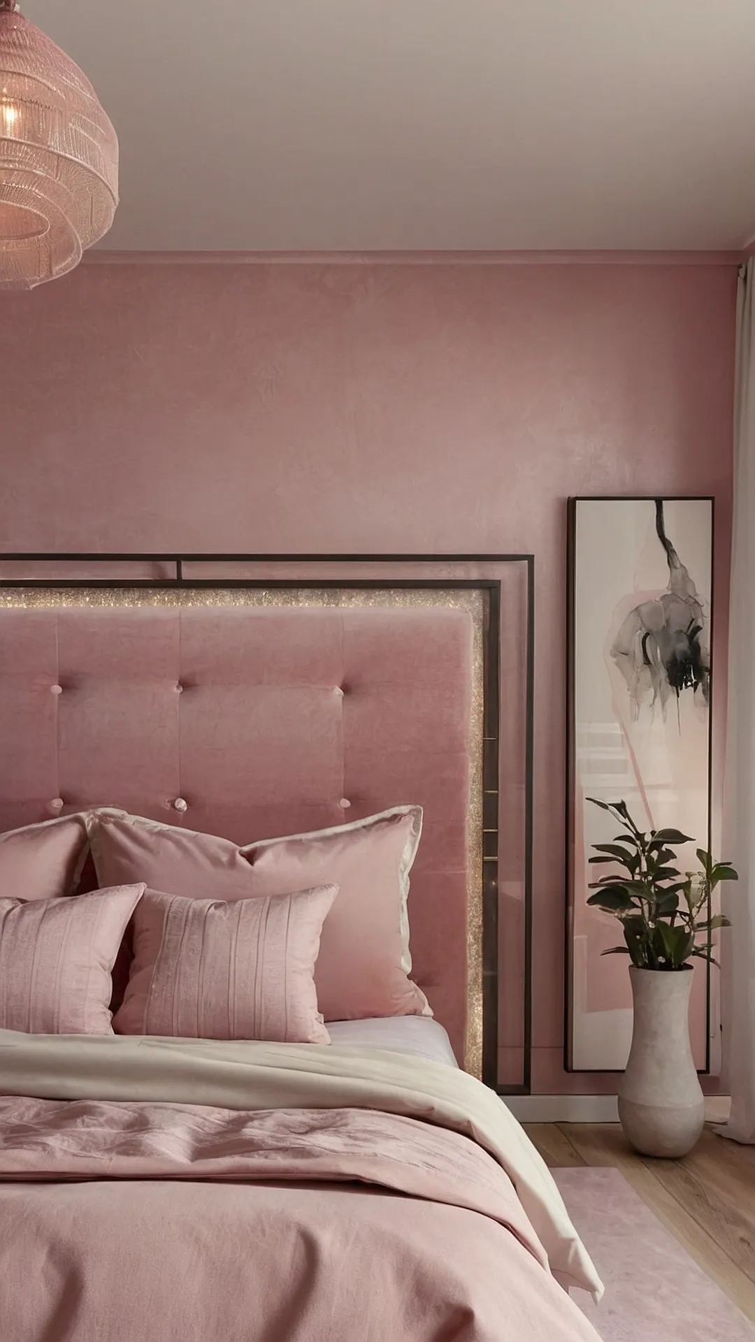 Feminine Touches Beautiful Pink Bedroom Decor Ideas