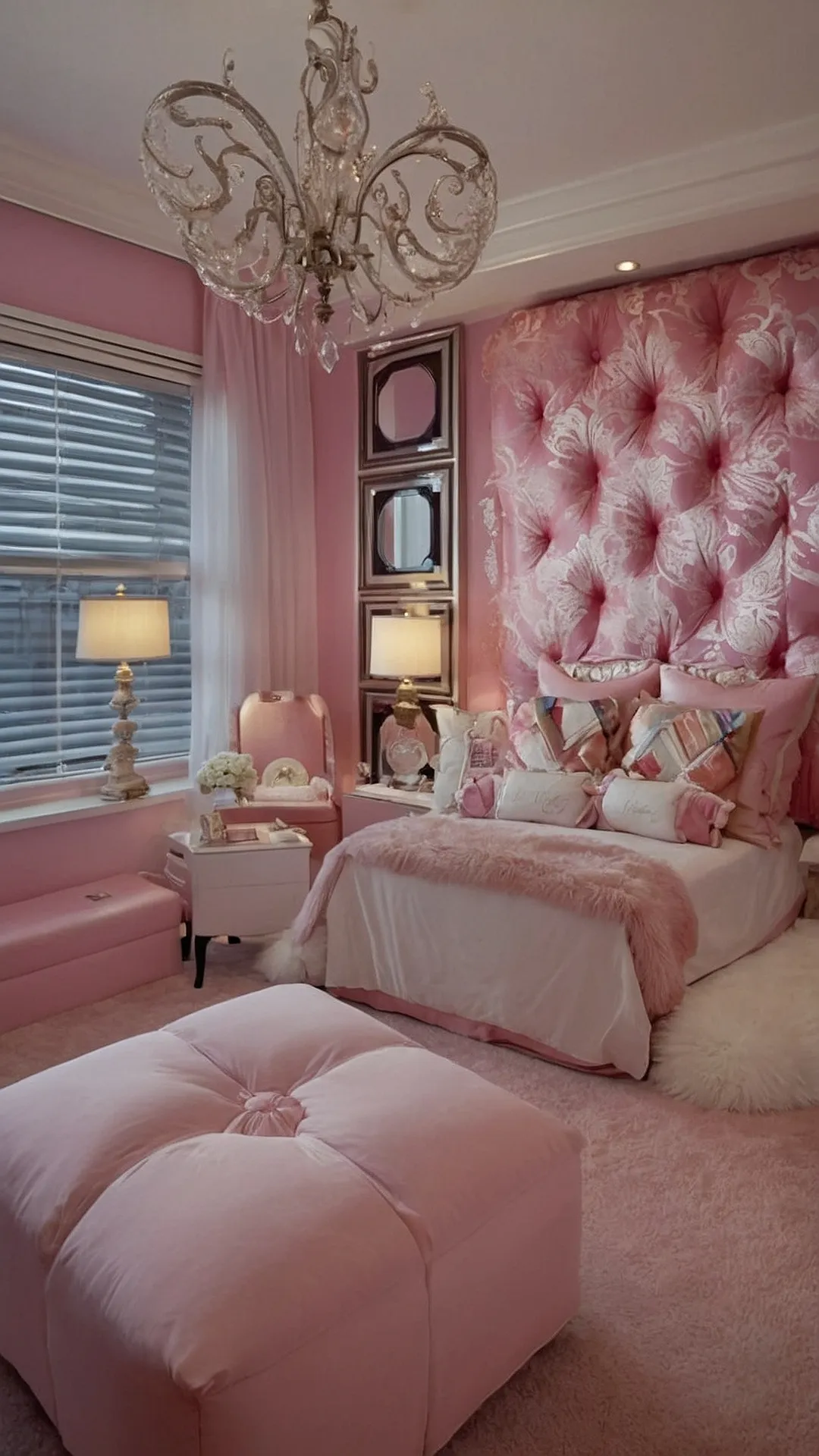 Minimalist Pink Bedroom Concepts for a Calm Atmosphere