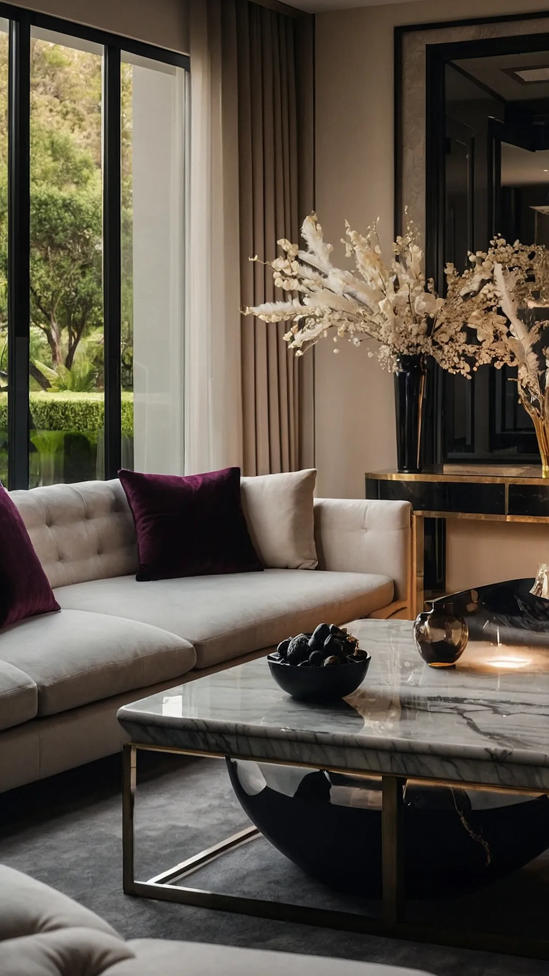 True Indulgence Alluring Luxury Living Room Inspirations