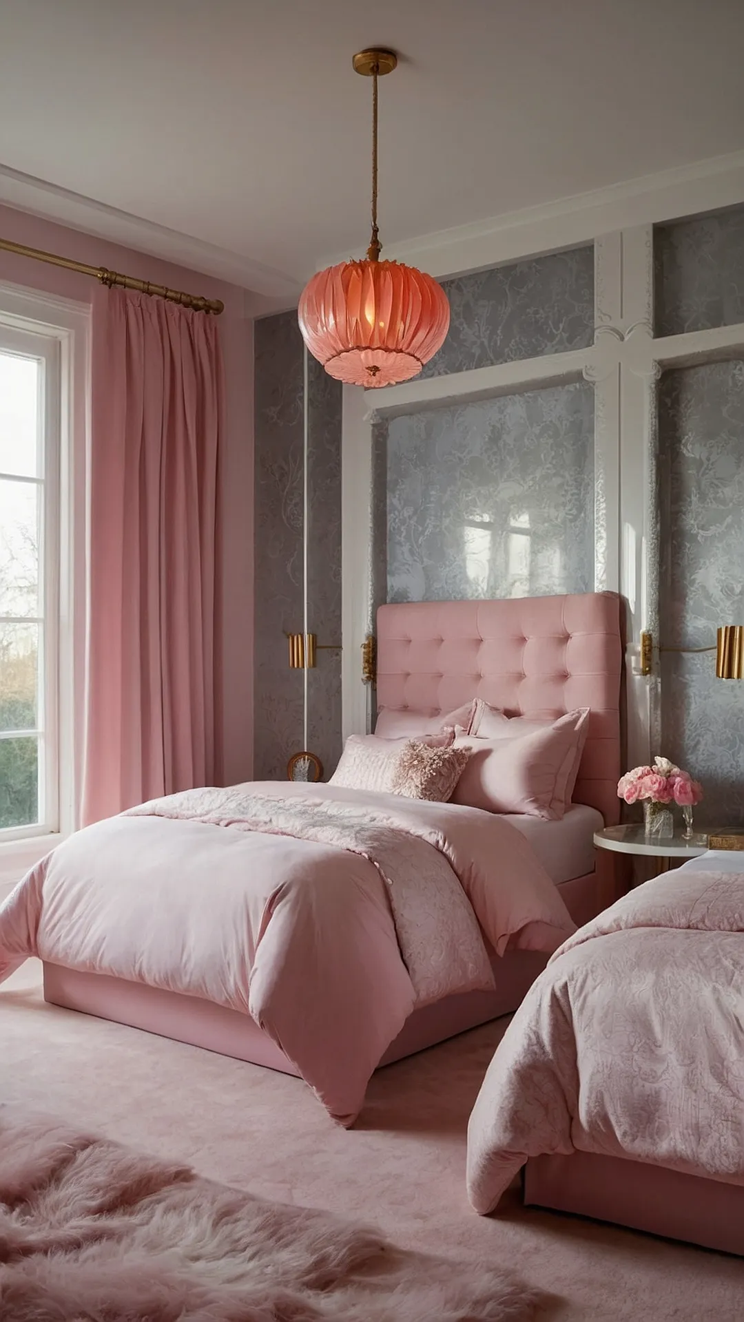 Bold Pink Statement Pieces for a Striking Bedroom Look