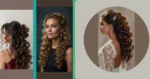 Twists and Turns: 19 Stunning Bridal Hairstyles for Curly Couples**  
**