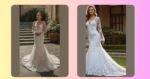 Reeling in Romance: 17 Long Sleeve Mermaid Wedding Dress Styles