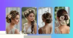 Floral Dreams: 17 Stunning Bridal Bun Hairstyles for Your Big Day**  
**