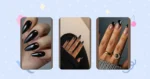 Creative Juices Flowing: Black Nail Art Designs for Short Nails**  
**