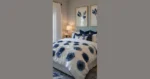 Stylish Serenity: 21 Navy Blue Dorm Room Ideas That Keep You Calm**  
**