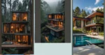 Woodsy Wonders: 16 Unique Forest Mansion Designs for Your Aesthetic Dreams
