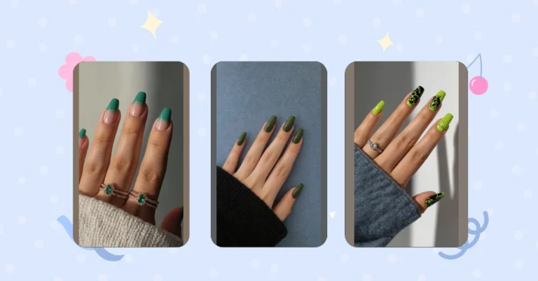 Let Your Nails Blossom with 20 Green Nail Ideas!

**
